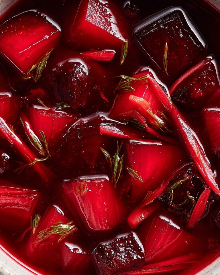 Ukrainian Beet Soup (Borsch) in a Pressure Cooker Recipe