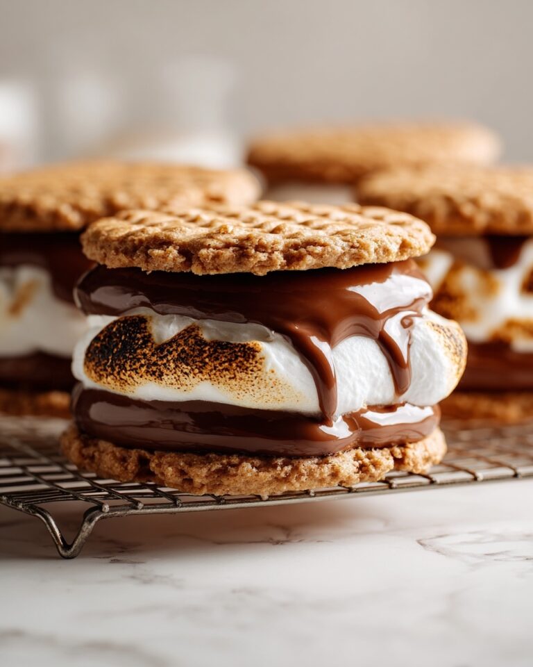 Peanut Butter S’mores Sandwich Cookies Recipe