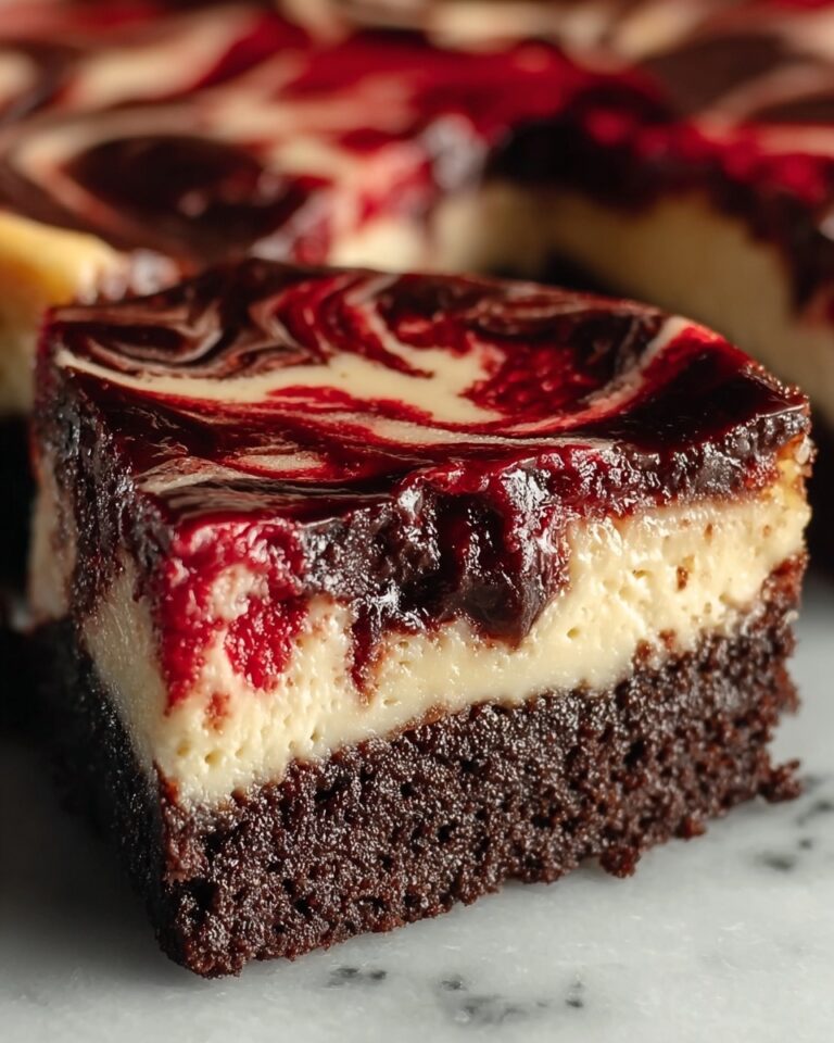 Chocolate Strawberry Swirl Cheesecake Recipe
