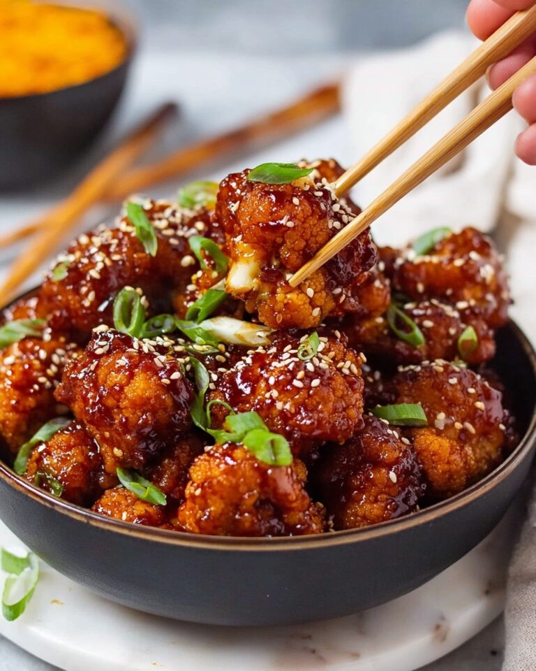 Sticky Sesame Cauliflower Recipe