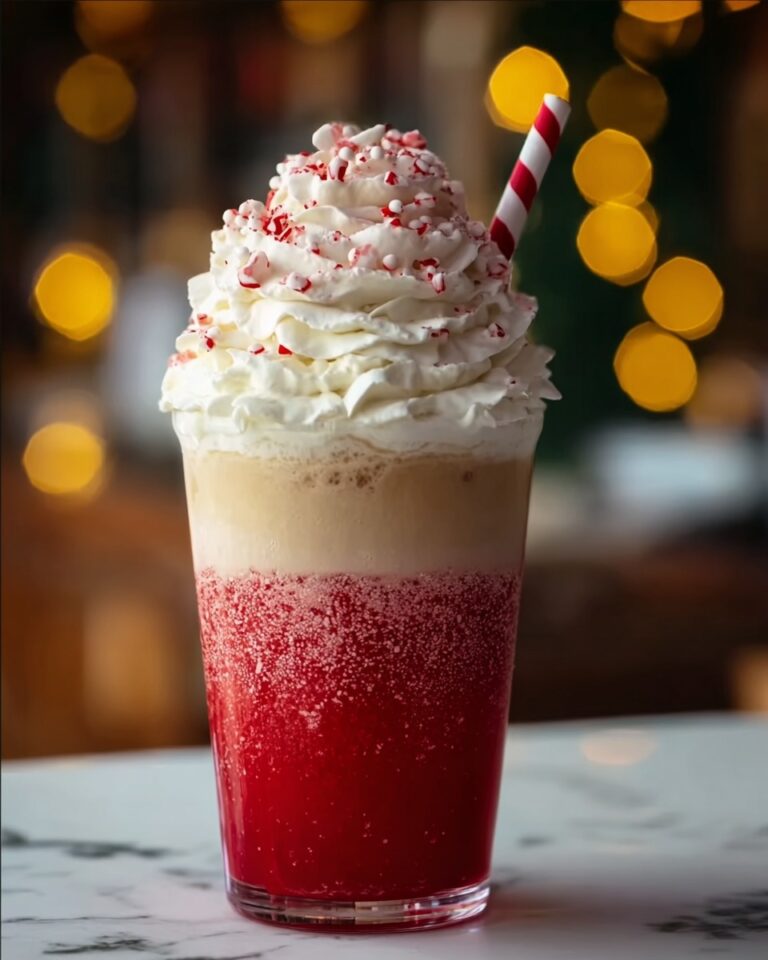Santa Claus Peppermint Mocha Frappuccino Recipe