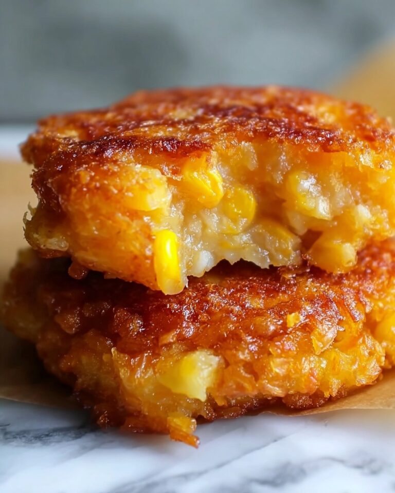 Crispy Cheddar Corn Potato Fritters Recipe